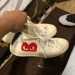 Comme Des Garçons PLAY Converse All Stars